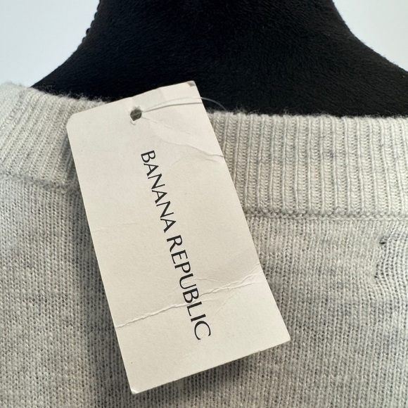 Banana Republic Long Bell Sleeve Dress Grey - Picture 7 of 11